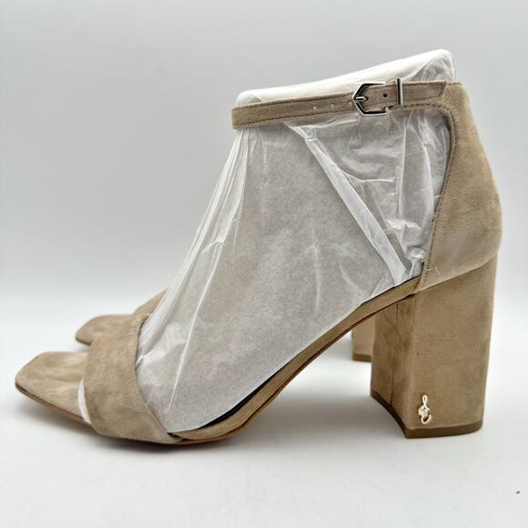 Sam Edelman Womens Daniella Strappy Heeled Sandals US 11 M Tan Suede EUC - Picture 8 of 15
